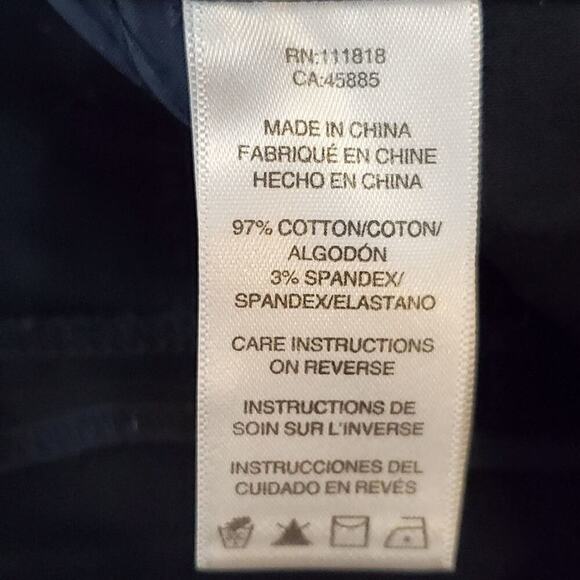 Michael‎ Kors Black zippered Detail Bermuda shorts plus size 14 - Picture 6 of 6